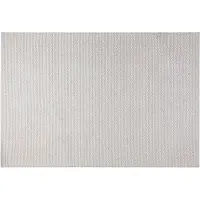vidaXL Binnen kleed LUGO Crème en Grijs 280 x 200 cm Polyester