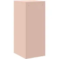 vidaXL Bestandkast met lade Roze 44 x 50 x 106.5 cm Koudgewalst Staal