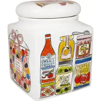 Blond Amsterdam , Even Bijkletsen: storage jar kitchen 20x26 cm