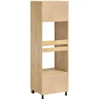 vidaXL Kast SKI HoningBruin 66 x 58 x 207 cm Massief grenenhout