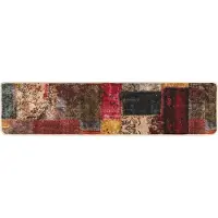 vidaXL Tapijt Runner MARSA Meerkleurig 80 x 450 cm Polyester en PVC