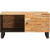 vidaXL Salontafel Bruin 80 x 50 x 40 cm Massief Mango Hout