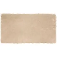 vidaXL Tapijt van imitatie schapenvacht TAFALLA Beige 60 x 110 cm