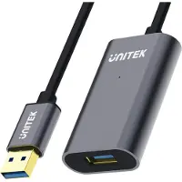 UNITEK Usb 3.0-Kabel Van 10 Meter Met Signaalversterker Voor Multimedia-Apparatuur