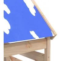 vidaXL Speeltoren Bruin 52,5 x 85 x 265 cm Massief grenenhout
