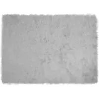 vidaXL Tapijt van imitatie schapenvacht TAFALLA Grijs 160 x 230 cm