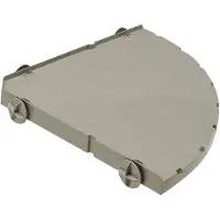 Ferplast Plateau Ratten En Frettenkooi - Dierenverblijf - 38x38x3 cm Grijs