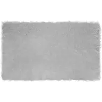vidaXL Tapijt van imitatie schapenvacht TAFALLA Grijs 100 x 200 cm