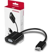 Axagon RVH-VGN HDMI / VGA Adapter [1x HDMI-stekker - 1x VGA-bus] 15 cm