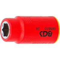 Bgs VDE dopsleutel, zeskant - 3/8 - 10 mm