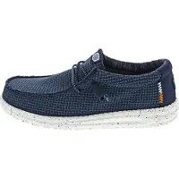 HeyDude Mocassins 'Wally' donkerblauw