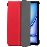 Cazy tablet Hoes geschikt voor iPad Air 13 inch (M4 2026 / M3 2025 / M2 2024) - TriFold Bookcase - Rood