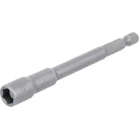 Bgs Dopsleutel zeskant extra lang voor boormachines 8 mm