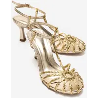 Prologue Gerald Gevlochten Riem Stiletto Pump