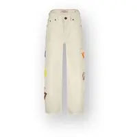 Vingino Super Baggy Jeans Lorenzo Unisex Wit 164