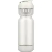 Mepal Shakebeker Sport - 800 ml - Shake en drink - Inclusief mixer & maatverdeling - Eenvoudig schoon te maken - Drinkflessen - Ceramic white