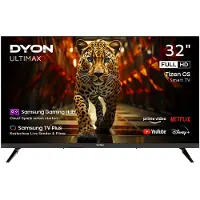 Dyon Ultimax 32F-TI LED-TV 80 cm 32 inch Energielabel F (A - G) DVB-T2, DVB-C, DVB-S2, Full HD, Smart TV, WiFi, CI+* Zwart