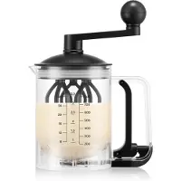 Bodum Pannenkoekmixer Bistro Handmatig Met Portioneersysteem Zwart