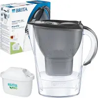 Brita Kannen - Filtrerende waterkoker Marella Cool Memo, inhoud 2,4 l, filter Maxtra Pro, grafiet 1052794
