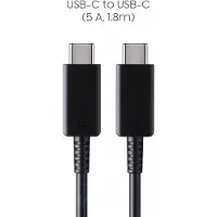 Samsung USB-C kabel (5A), lengte: 1,8m, Wit