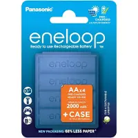 Eneloop Bk-3mcdec4be 2000mah Oplaadbare Batterij 4 Eenheden