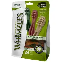 Whimzees Small 8,5 cm 24 st tandenborstel hondensnack