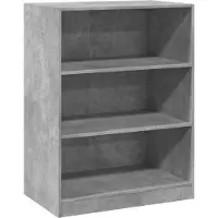 vidaXL Kledingkast 48x41x102 cm bewerkt hout betongrijs
