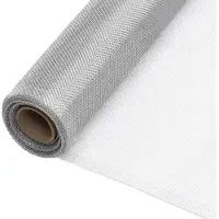 vidaXL Vliegenhor Aluminium 80x500 cm, zilverkleurig