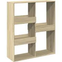 vidaXL Boekenkast / kamerscherm 100x33x115 cm sonoma eikenkleurig