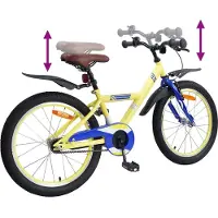 vidaXL Kinderfiets 20 Inch voor 6-11 jaar oud Geel