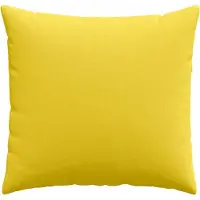 vidaXL Zitkussens 2 st Stof Licht Geel 50 x 50 cm