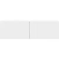 vidaXL TV Wandkast 98 x 31 x 29,5 cm Wit Bewerkt hout