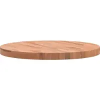 vidaXL Tafelblad rond Ø60x4 cm massief beukenhout