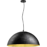 SLV Hanglamp Forchini 70 zwart met goud Ø 70cm