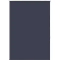 vidaXL Rolgordijn verduisterend 115x130 cm stofbreedte 110,7 cm blauw