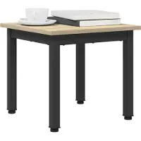 vidaXL Salontafel Sonoma 40 x 40 x 36 cm Bewerkt hout