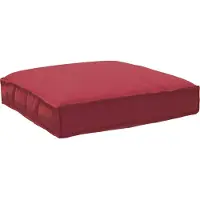 vidaXL Kussen Wijnrood 80 x 80 x 12 cm Oxford Stof