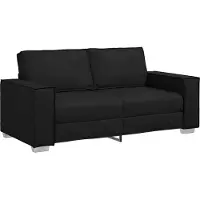 vidaXL Loveseat Zwart 180 cm Kunstleer