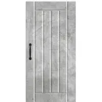 vidaXL Wandkast LUCCA Betongrijs 40 x 31 x 80 cm Bewerkt hout