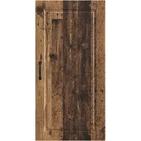vidaXL Wandkast PORTO, gerecycled hout, 50 x 31 x 100 cm, houtvezel