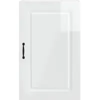 vidaXL Vaatwasserfront Kalmar, hoogglans wit, 50 x 31 x 80 cm