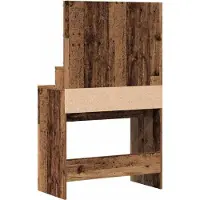 vidaXL Kaptafel Oudhout 80 x 41 x 134,5 cm Bewerkt hout