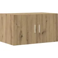 vidaXL Opbergkast 3 st Artisan Eiken 70 x 42,5 x 185 cm