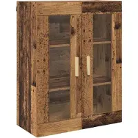 vidaXL Highboard Oud Hout 69,5 x 34 x 180 cm Bewerkt hout