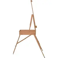 vidaXL Schildersezel 81x121x173 cm massief beukenhout