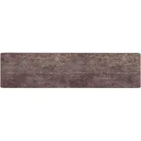 vidaXL Tapijt Runner MARSA Grijs 100 x 450 cm Polyester en PVC
