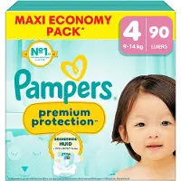 Pampers Premium Protection Luiers Maat 4 (9-14kg) 90 Stuks