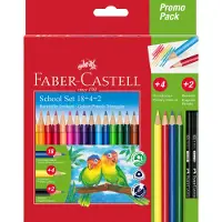 Faber-Castell kleurpotloodset - 24 stuks, assortiment