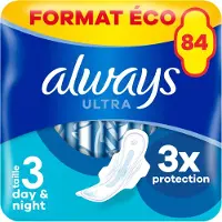 Always Ultra Maandverband Long Plus Maandverband Met Vleugels Maat 3 - 84 stuks