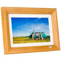 Kodak 7-inch Digital Photo Frame - Wood